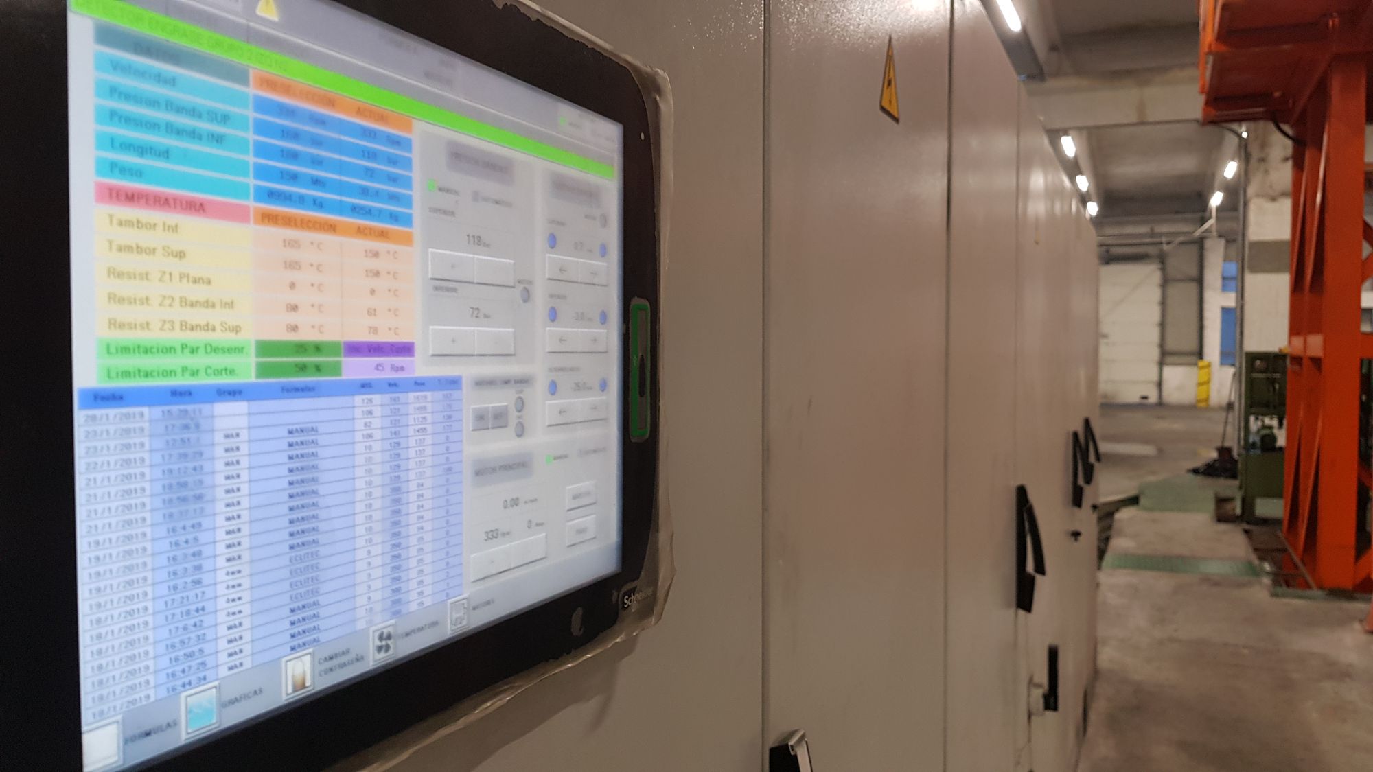 SCADA y control de producción