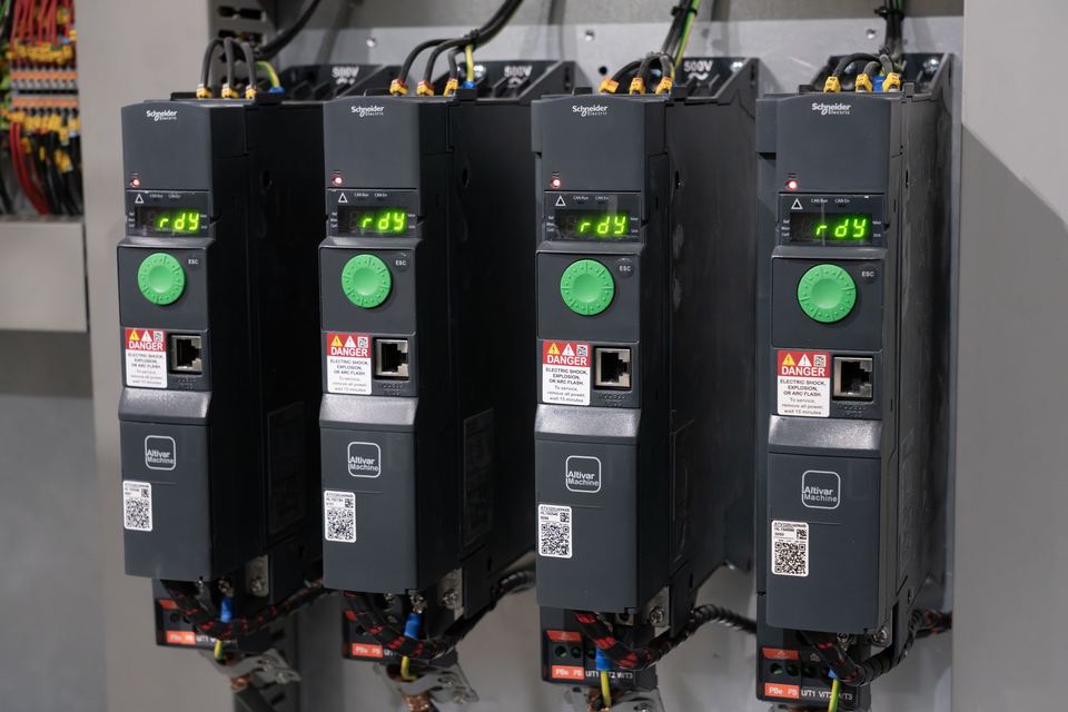 Variadores Altivar en un cuadro de control